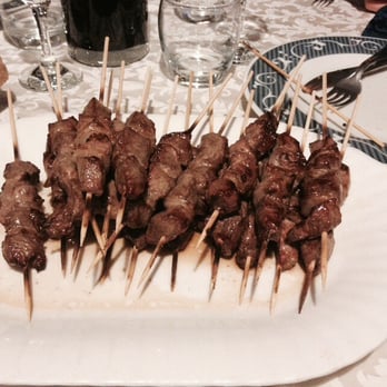Osteria Bellavista - Gli arrosticini dello zio..il top! - Italian Near Me - Scafa, Prince Edward Island
