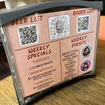 The Bearded Lady - Specials - Burgers Near Me - Fort Worth, Texas The Bearded Lady - Specials - Burgers Near Me - Fort Worth, Texas