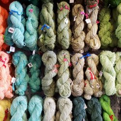 Weaving in Beauty - More churro yarn