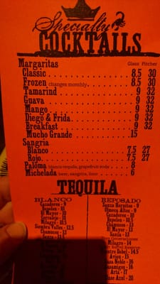 Menu photo 8 El Rey Philadelphia, PA