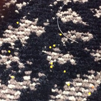 Quality Inn - Candy and a fiber on the carpet. No one vacuumed or dusted this room. - Hotels Near Me - Falconer, New York