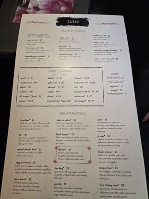 Menu photo 1 Ten Sushi Dallas, TX Menu photo 1 Ten Sushi Dallas, TX