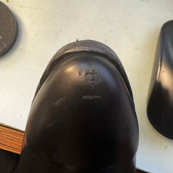 Model Shoe Renew - Right toe before - Shoe Repair Near Me - Berkeley, California