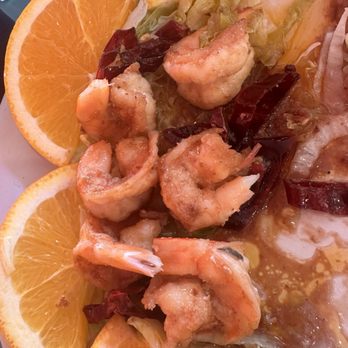 Los 2 Paquitos - Camarones al ajillo (shrimp in garlic) - Mexican Near Me - Eugene, Oregon