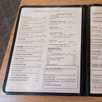 Whistle Stop Café - Breakfast menu - Cafes Near Me - Hinckley, Minnesota Whistle Stop Café - Breakfast menu - Cafes Near Me - Hinckley, Minnesota