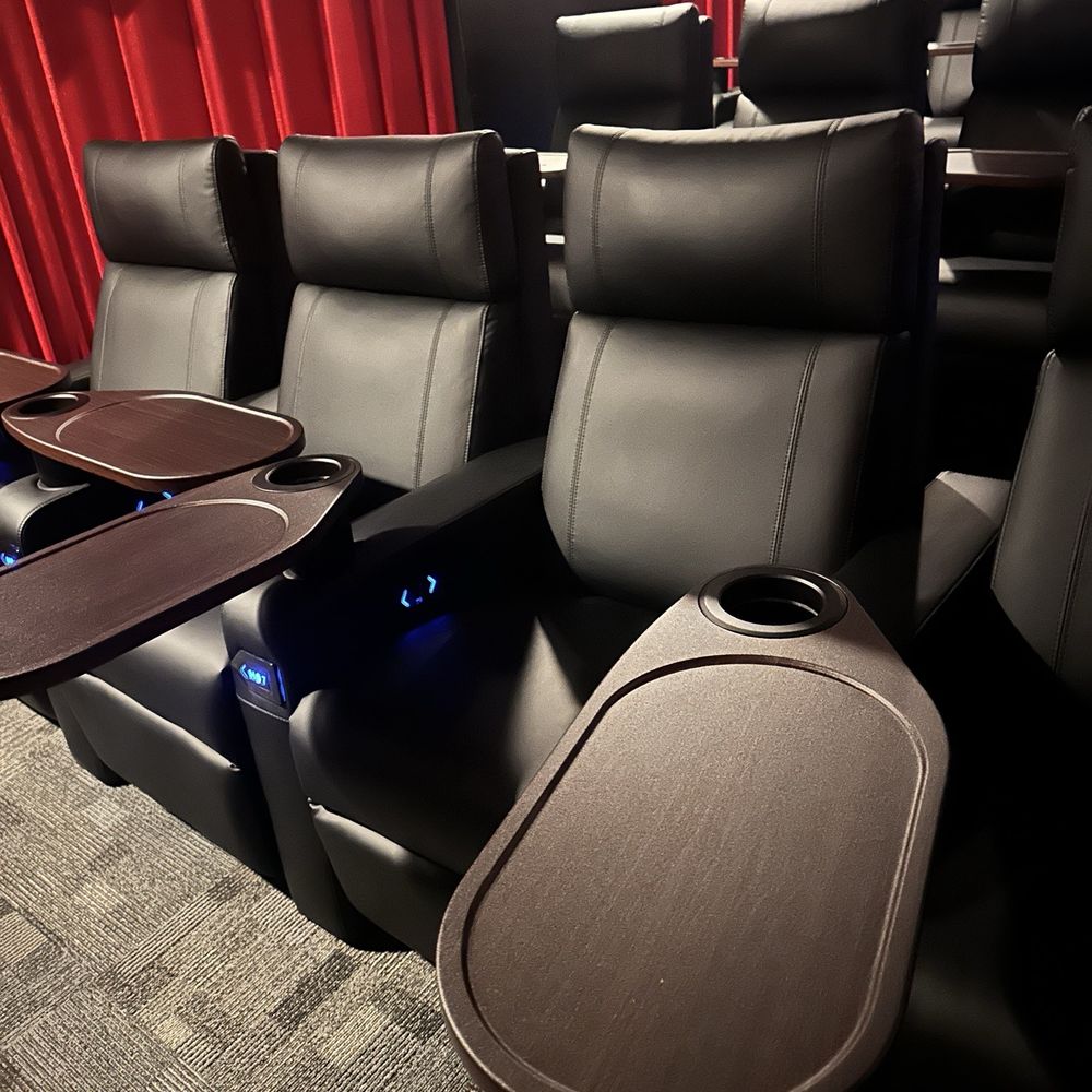 Mattituck Cinemas - Reclining seats with tray table - Cinema Near Me - Mattituck, New York