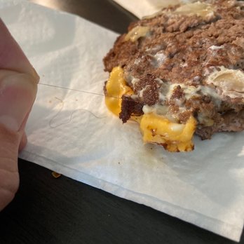 Five Guys - Hair cooked into hamburger meat - Burgers Near Me - Menifee, California