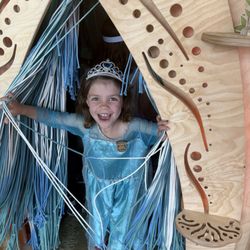 Jackson Hole Children's Museum - Sensory Secrets Tree exhibit.