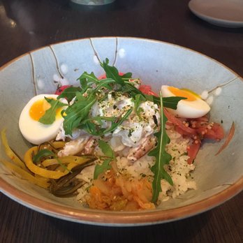 Prospect - Crab salad on rice bowl - New American Near Me - San Francisco, California Prospect - Crab salad on rice bowl - New American Near Me - San Francisco, California