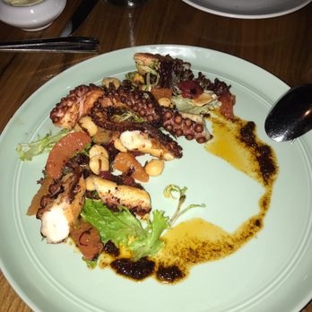 Redbird - Octopus starter! So good! - New American Near Me - Los Angeles, California