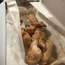 Domino's Pizza - Habanero Wings?? They look and tasted plain.