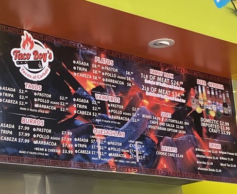 Menu photo 6 Taco Boy's Phoenix, AZ Menu photo 6 Taco Boy's Phoenix, AZ