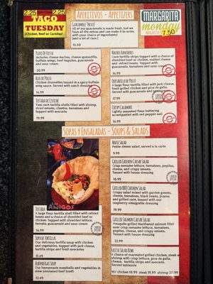 Menu photo 2 Los Amigos Bar & Grill Burbank, CA Menu photo 2 Los Amigos Bar & Grill Burbank, CA