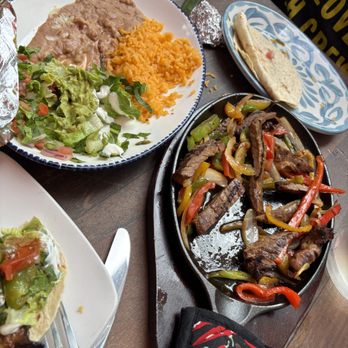 Viva Mexican Kitchen - Steak fajitas, sorry had already started to eat. - Steakhouses Near Me - Columbus, Ohio Viva Mexican Kitchen - Steak fajitas, sorry had already started to eat. - Steakhouses Near Me - Columbus, Ohio