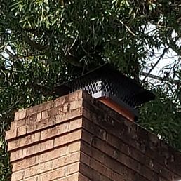 New chimney cap installed! Nice!