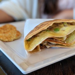 Steak and Eggs Crepe