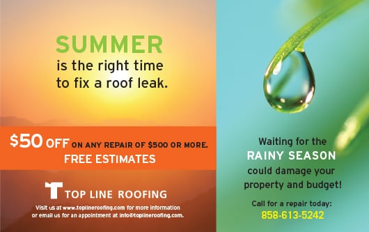 Slide of Top Line Roofing