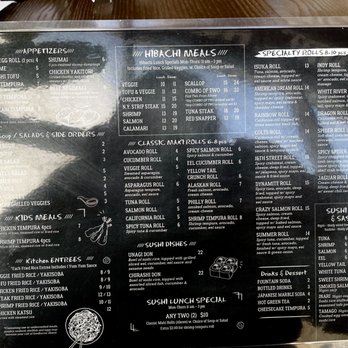 Isuka Hibachi Express & Sushi - Menu - Sushi Bars Near Me - Indianapolis, Indiana