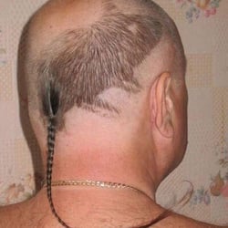Bill's Two Wheeled Hair Factory & Barber Shop - "The Rat King" Willie special - $13