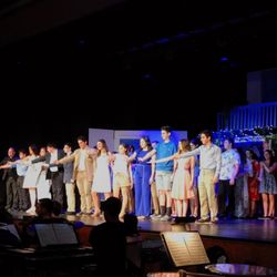 POB JFK High School Drama Cadets and Band - Thank you for the music