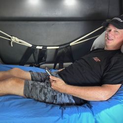 Ortho Mattress - I adjusted the mattress to my favorite setting. Note: The head and foot of the bed are both fully adjustable!