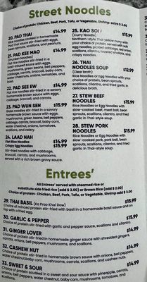 Menu photo 8 Thai Eatery Zionsville, IN
