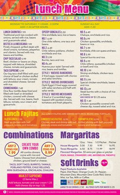 Menu photo 3 El Zarape Mexican Restaurant Rome, GA