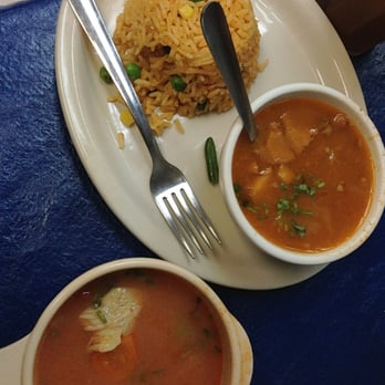 Los Mismos Tacos Al Pastor - Fish soup, rice and charro beans accompany our Mar y Tierra botana. - Mexican Near Me - McAllen, Texas Los Mismos Tacos Al Pastor - Fish soup, rice and charro beans accompany our Mar y Tierra botana. - Mexican Near Me - McAllen, Texas
