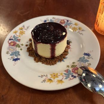 Ellē - Blueberry balsamic cheesecake -- to die for - Cafes Near Me - Washington, DC, District of Columbia