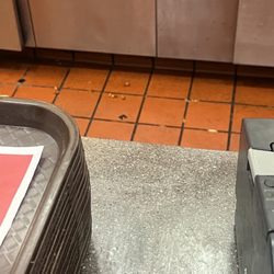 Wendy's - Disgusting floor 8 pm