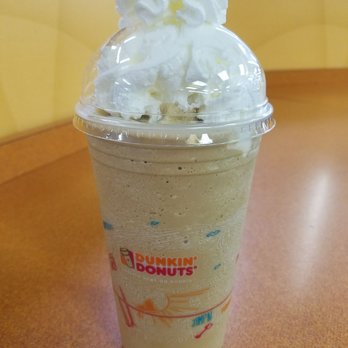 Dunkin' - Overflowing with whipped cream...yes! - Donuts Near Me - Lamoine, Maine Dunkin' - Overflowing with whipped cream...yes! - Donuts Near Me - Lamoine, Maine
