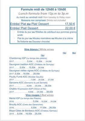 Menu photo 5 Seulement Sea Paris, 75