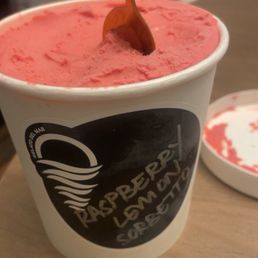 Raspberry and Lemon Sorbet