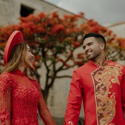 Ao Dai Bao Han - Custom Ao Dai for my wedding!