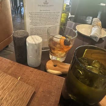 The Barn & Lodge - I got the old fashioned from the happy hour menu. Delicious - American Near Me - Baltimore, Maryland The Barn & Lodge - I got the old fashioned from the happy hour menu. Delicious - American Near Me - Baltimore, Maryland
