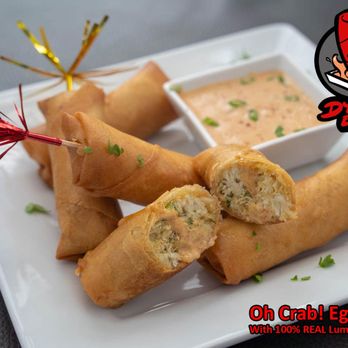 Dynamite Eggrolls - Oh CRAB! Eggrolls - 100% REAL Blue Lump Crab Meat - Food Trucks Near Me - Grapevine, Texas