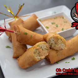 Dynamite Eggrolls - Oh CRAB! Eggrolls - 100% REAL Blue Lump Crab Meat