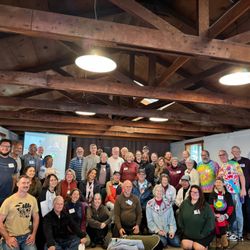 Cecilia Holistic & Wellness Center - This is me (Black man, Black shirt, 3rd row) and some of my fellow AVPCalifornia facilitators at a gathering which occurs only once a year