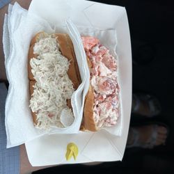 Showman’s Dogs and The Big Cheese - Crab roll and lobster roll (with mayo)