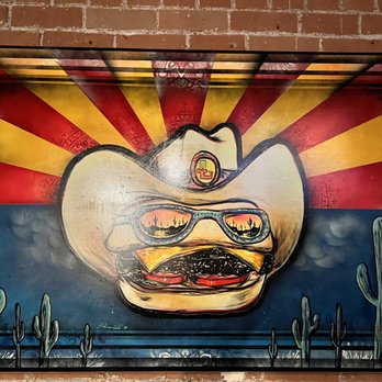 Lindy's on 4th - Really cool art throughout - Burgers Near Me - Tucson, Arizona