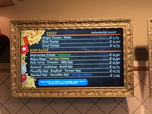 Menu photo 5 bestaat niet meer Maastricht, LI