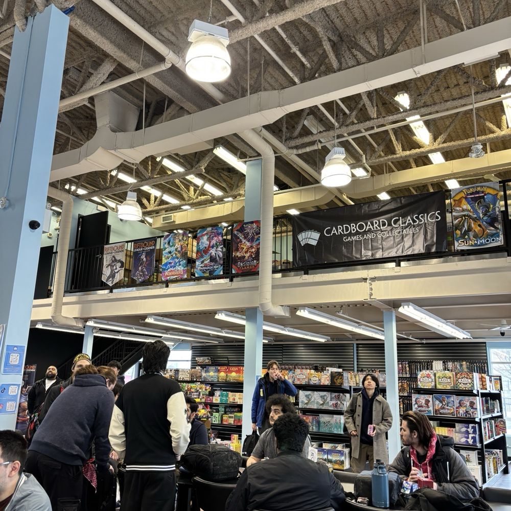 Cardboard Classic Games - Inside - Tabletop Games Near Me - Thornhill, Ontario Cardboard Classic Games - Inside - Tabletop Games Near Me - Thornhill, Ontario