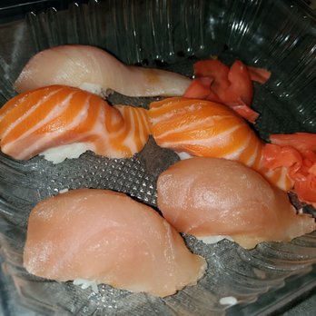 Silver Sake - 6 piece Nigiri - Sushi Bars Near Me - Carmichael, California Silver Sake - 6 piece Nigiri - Sushi Bars Near Me - Carmichael, California