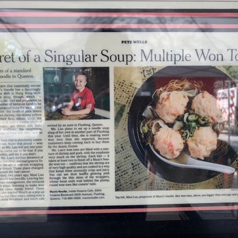 Maxi’s Noodle - The history behind the place. Moving. - Cantonese Near Me - Flushing, New York Maxi’s Noodle - The history behind the place. Moving. - Cantonese Near Me - Flushing, New York