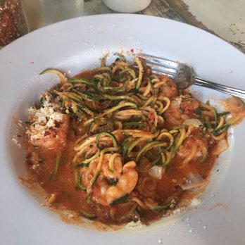 Da Vinci - Shrimp pasta with zoodles. - Pizza Near Me - Bloomington, Indiana Da Vinci - Shrimp pasta with zoodles. - Pizza Near Me - Bloomington, Indiana