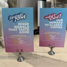 Coffee bevy menu Coffee bevy menu
