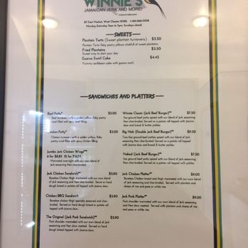 Miss Winnie's - Menu - Caribbean Near Me - West Chester, Pennsylvania Miss Winnie's - Menu - Caribbean Near Me - West Chester, Pennsylvania