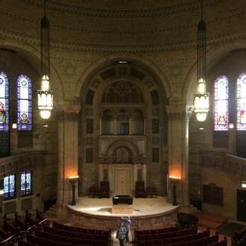 KAM Isaiah Israel - Sanctuary and altar viewed from the second level - Synagogues Near Me - Chicago, Illinois KAM Isaiah Israel - Sanctuary and altar viewed from the second level - Synagogues Near Me - Chicago, Illinois