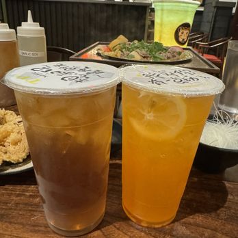 Tasty Pot - Winter Melon Juice and Lemon and Old Plum Juice and Lemon - Taiwanese Near Me - Beaverton, Oregon