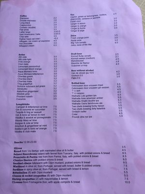 Menu photo 2 Bar Lokaal Leiden, ZH